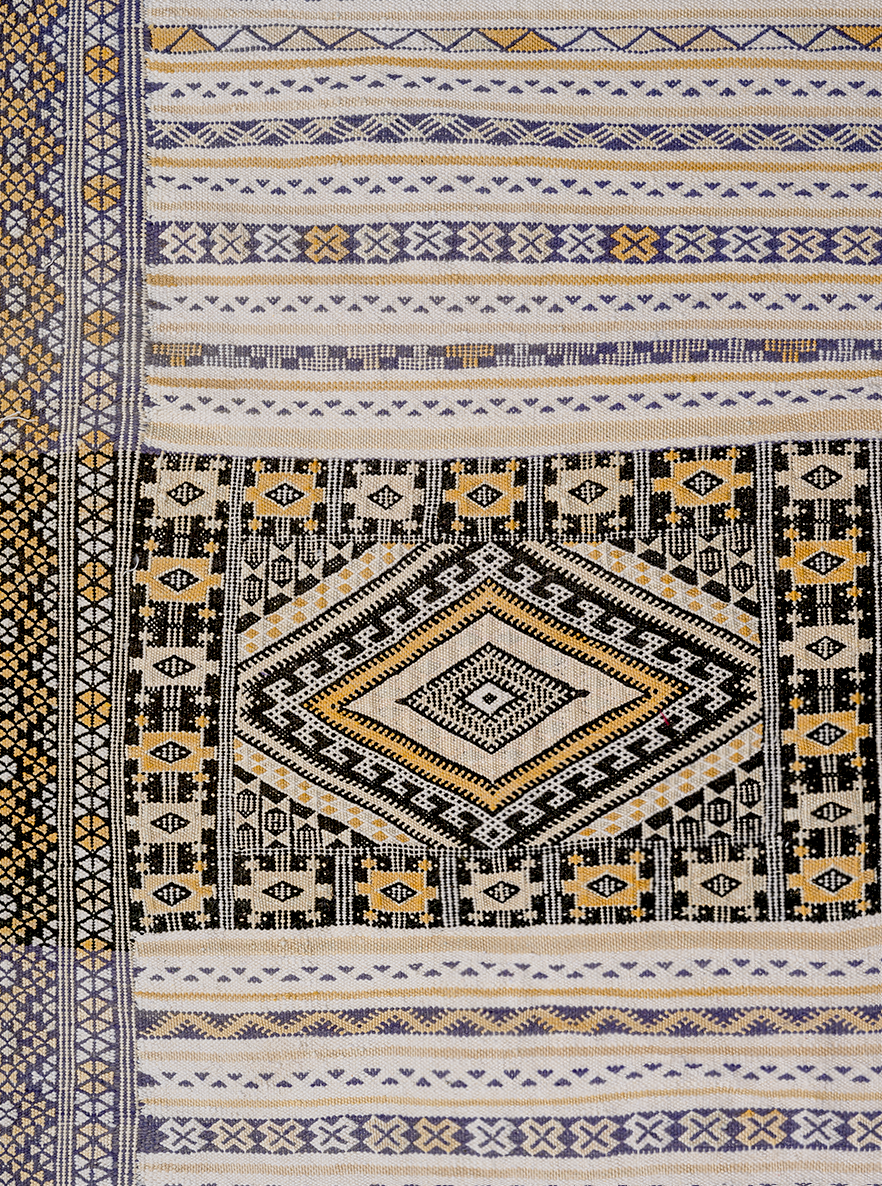 Tifelt Golden Sun-Accent Kilim | 5'-5