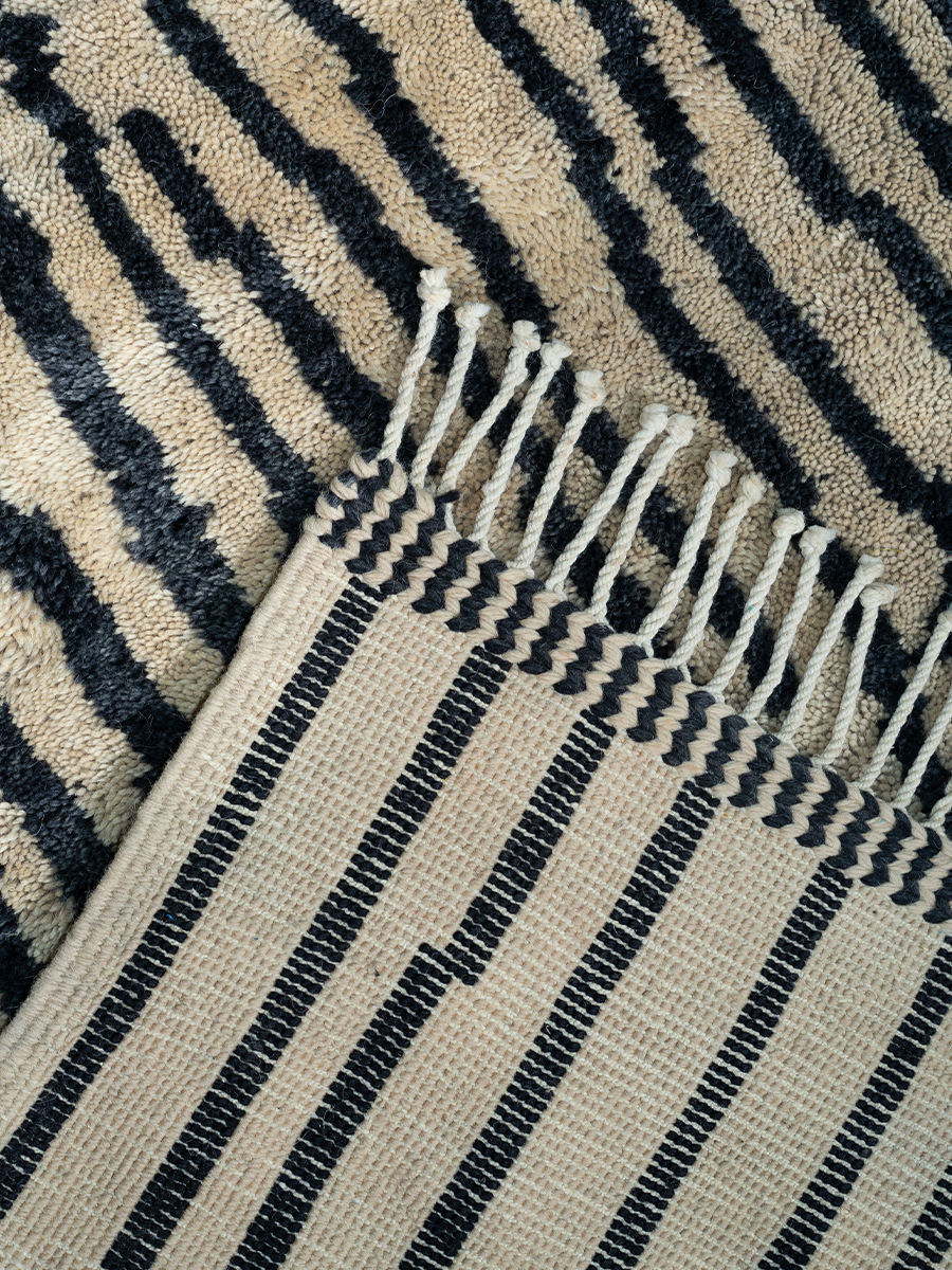 Khadija's Zebra Striped Hand-Knot– Salam Hello