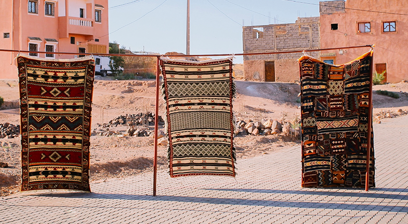 Moroccan Rugs in Sun