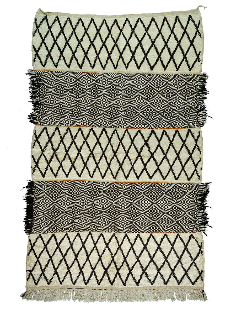 Ait Tigga's Monochrome Patchwork Hand-Knot x Zanafi | Salam
