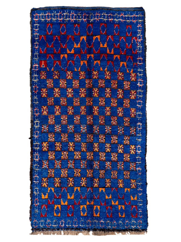 Beni Guigou's Vintage Checkered Indigo