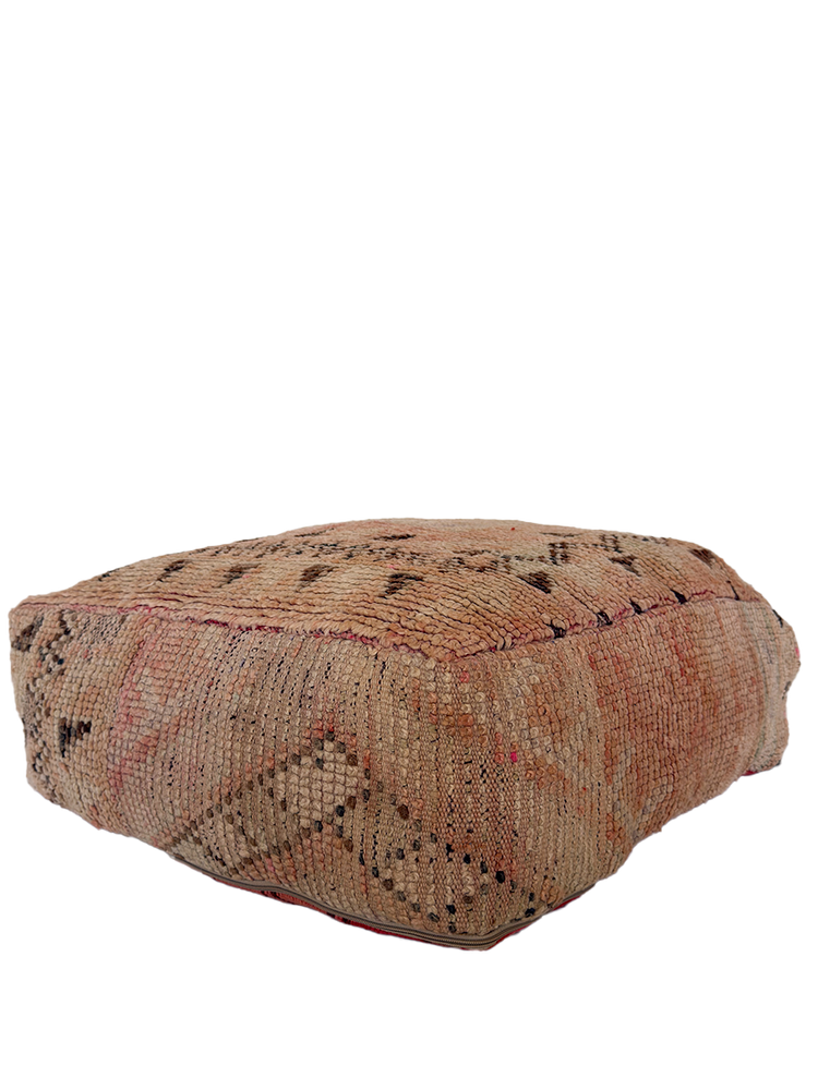 Vintage Talsint Pouf - Desert Blush - Salam Hello