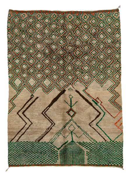 M'rirt's Woven Landscape Hand-Knot | 8'-2