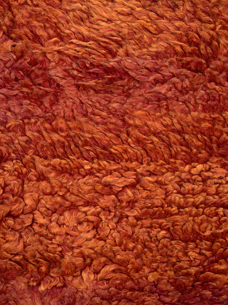Oulmes Rusty Ember Vintage Hand-Knot | 5'-3
