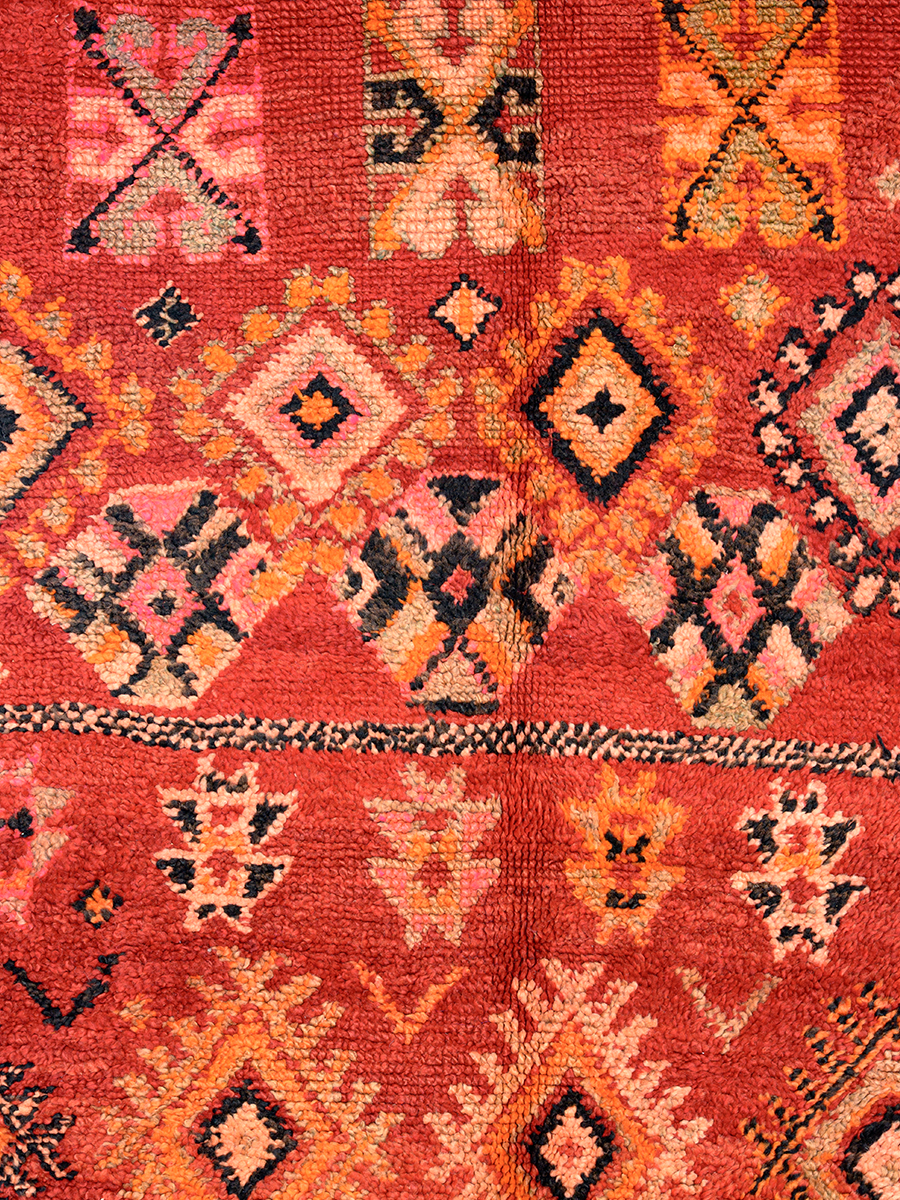 Oulmes Symbolic Vintage Hand-Knot | 5'-6