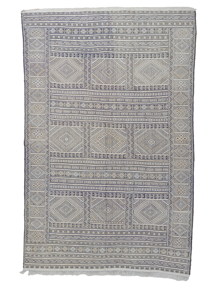 Tifelt Hazy Blue Kilim