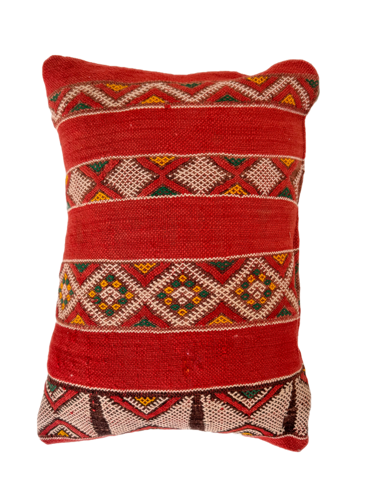 Le Vieux Village's Lumbar Pillow - Vertically Striped - Salam Hello