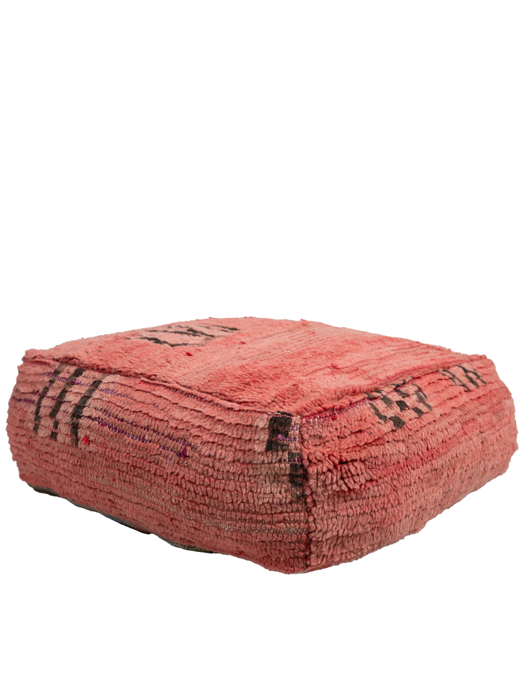 Vintage Rhamna Pouf - Pink - Salam Hello