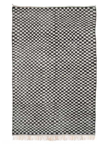 ザラホーム　Rosemarieラグ Fatima & Naima's Grid Hand-Knot | Salam Hello