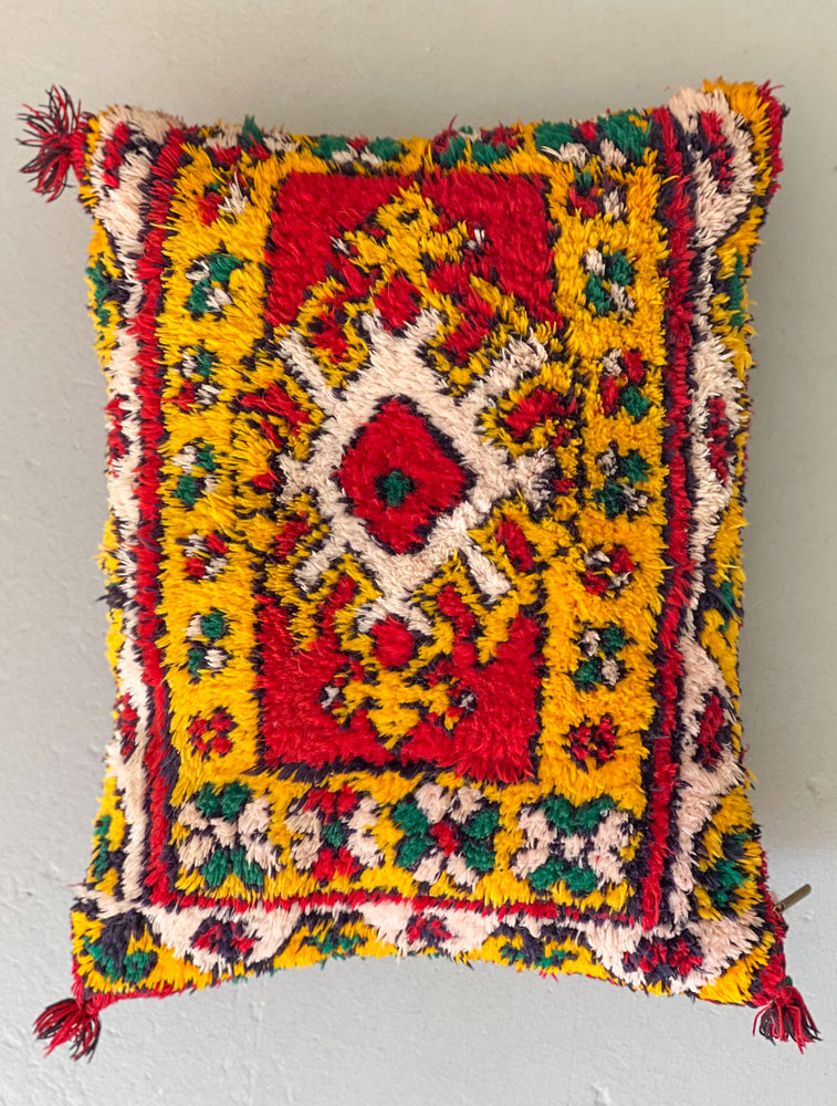 Kalaat M'Gouna's Protective Vintage Pillow - Salam Hello